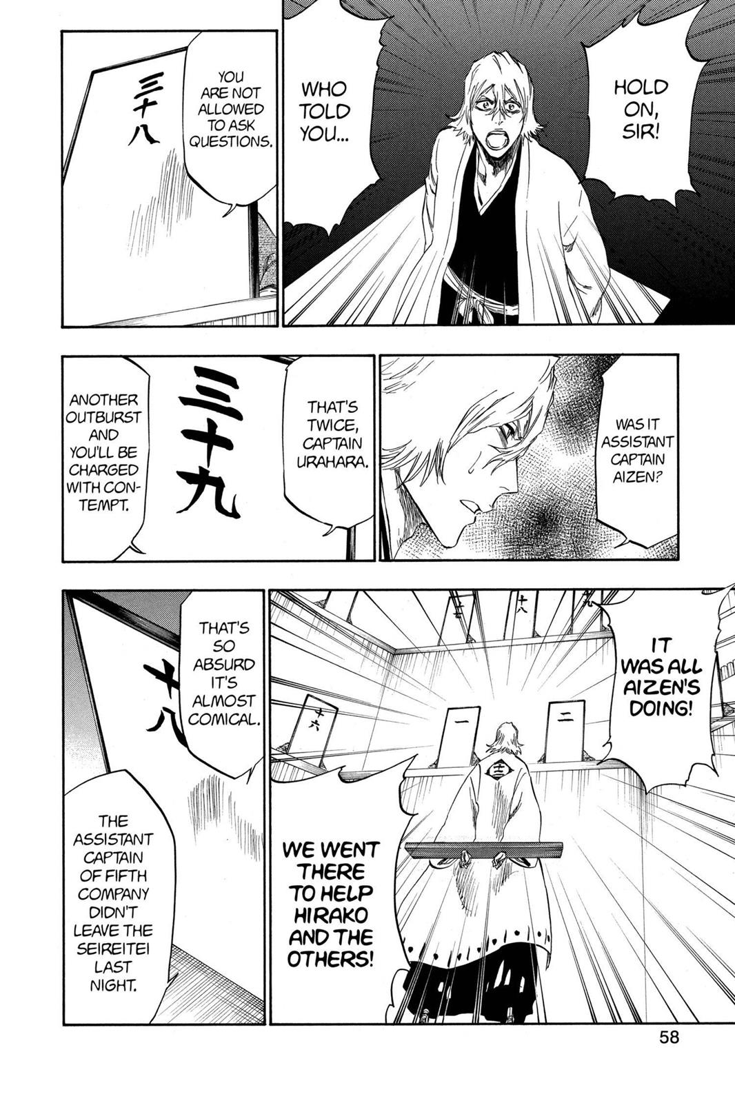 Bleach chapter 315.8 page 56