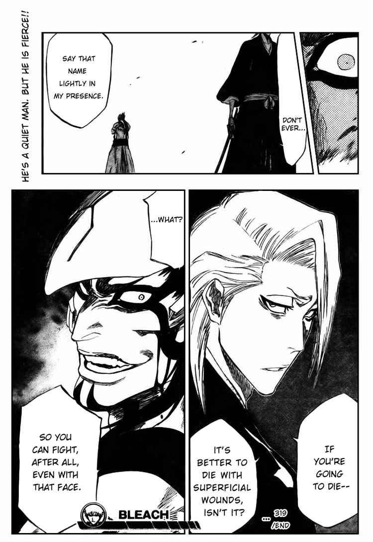 Bleach chapter 319 page 18