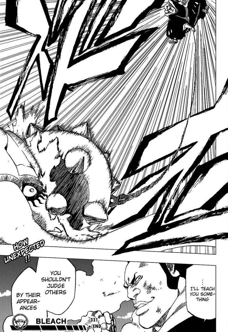 Bleach chapter 331 page 18