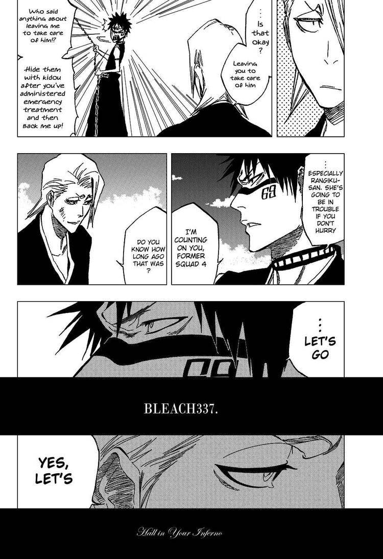 Bleach chapter 337 page 3