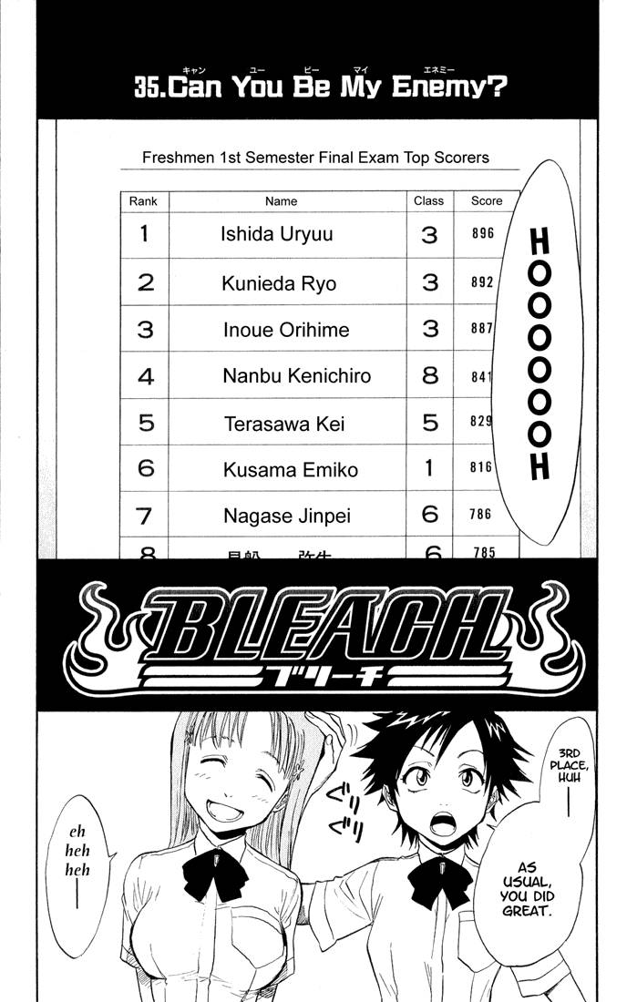Bleach chapter 35 page 3