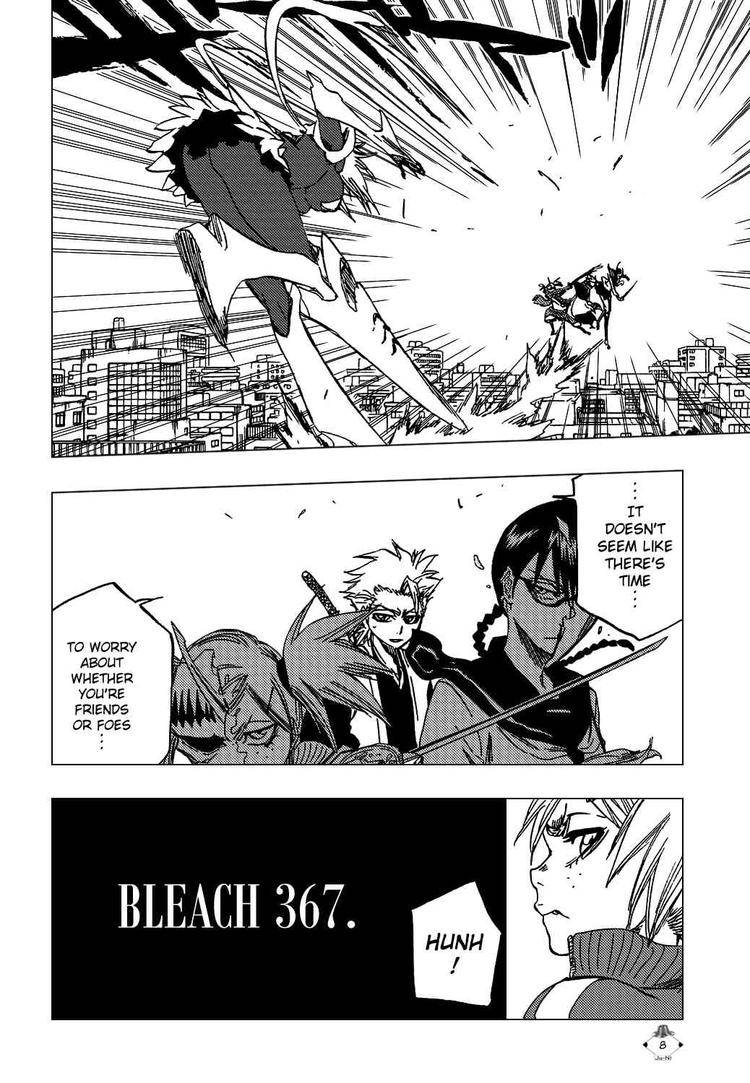Bleach chapter 367 page 7