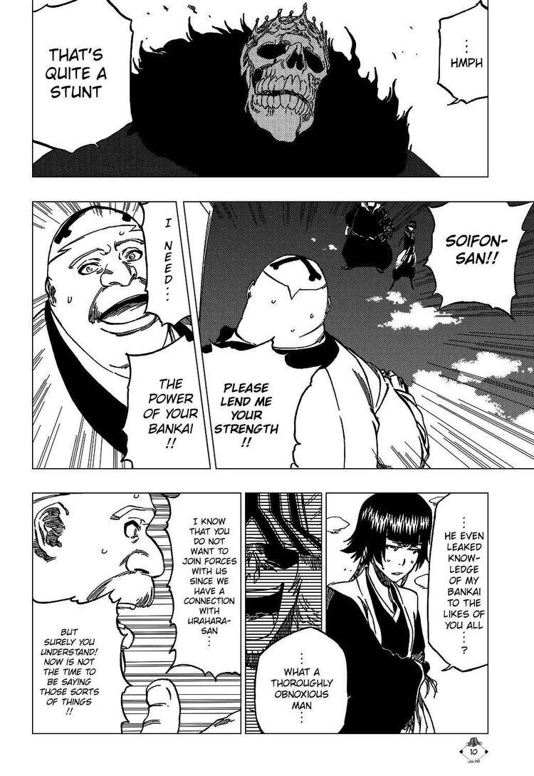 Bleach chapter 369 page 9