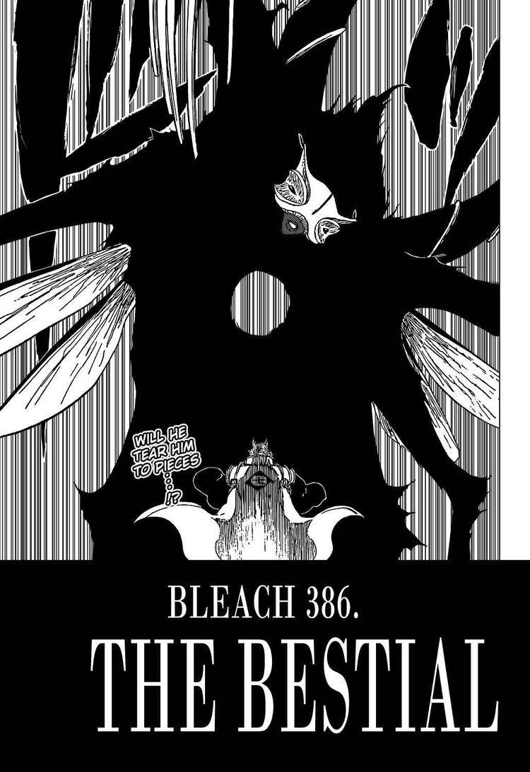 Bleach chapter 386 page 6