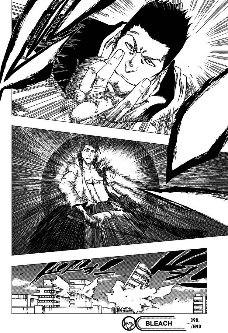 Bleach chapter 398 page 16