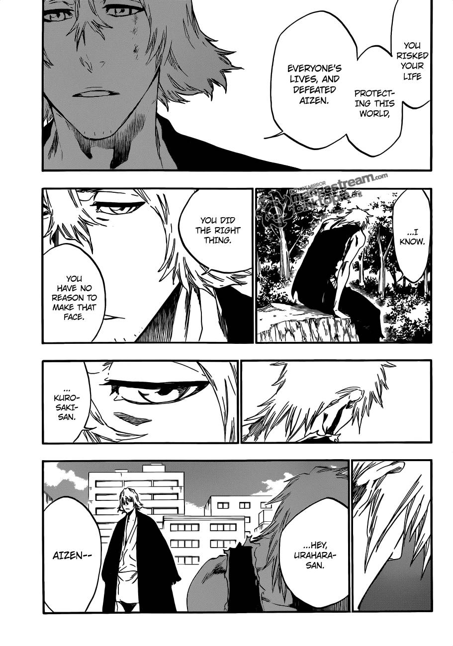 Bleach chapter 422 page 13