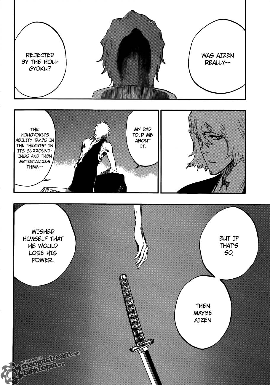 Bleach chapter 422 page 14