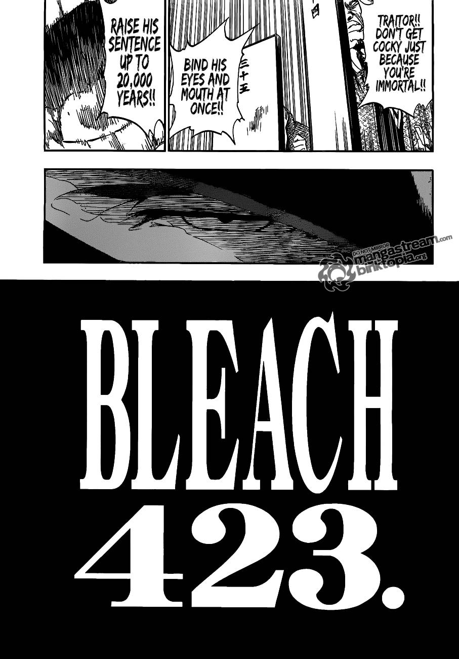 Bleach chapter 423 page 3