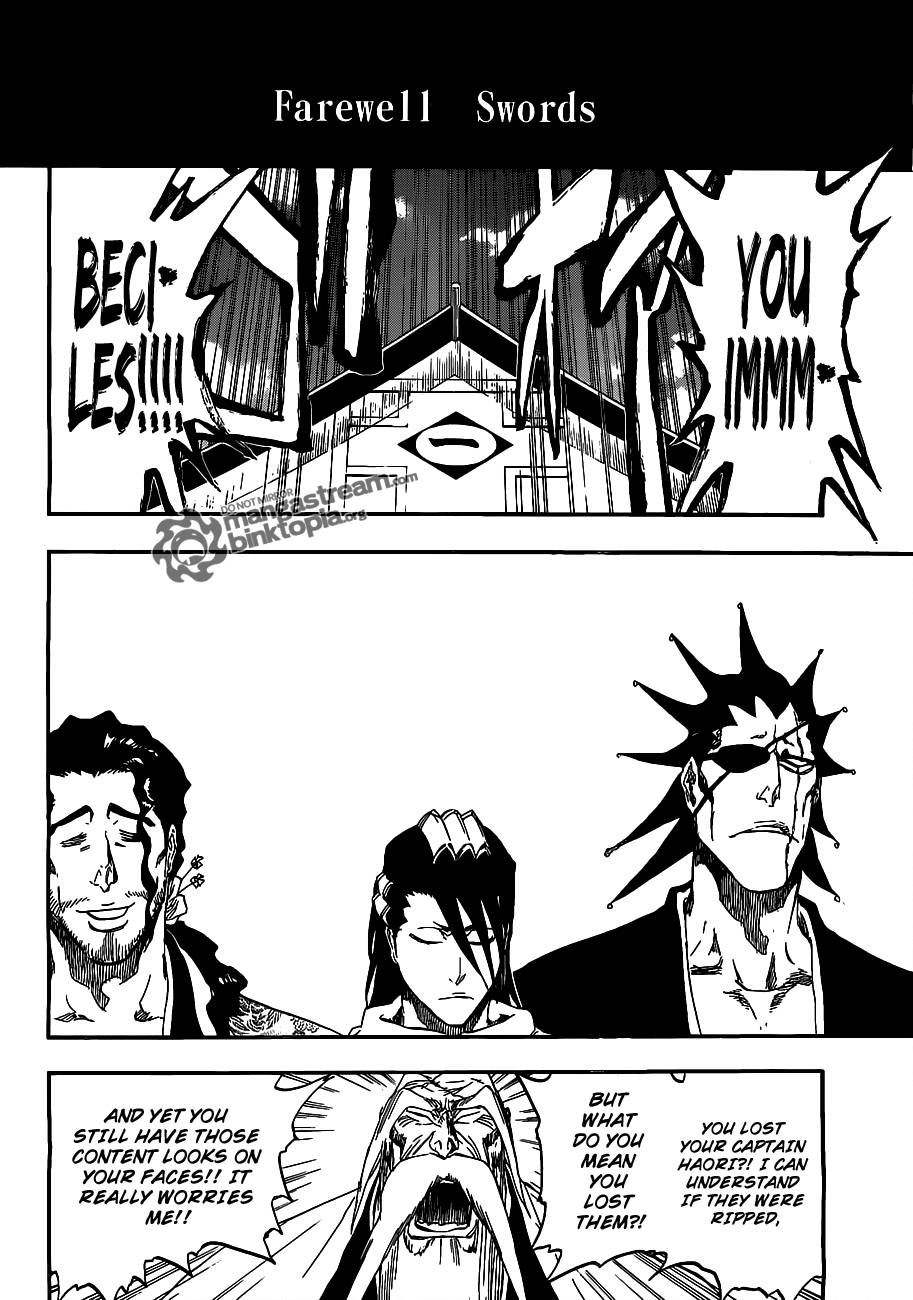 Bleach chapter 423 page 4