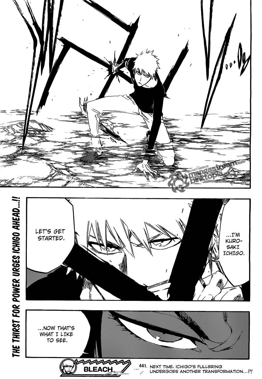 Bleach chapter 441 page 18