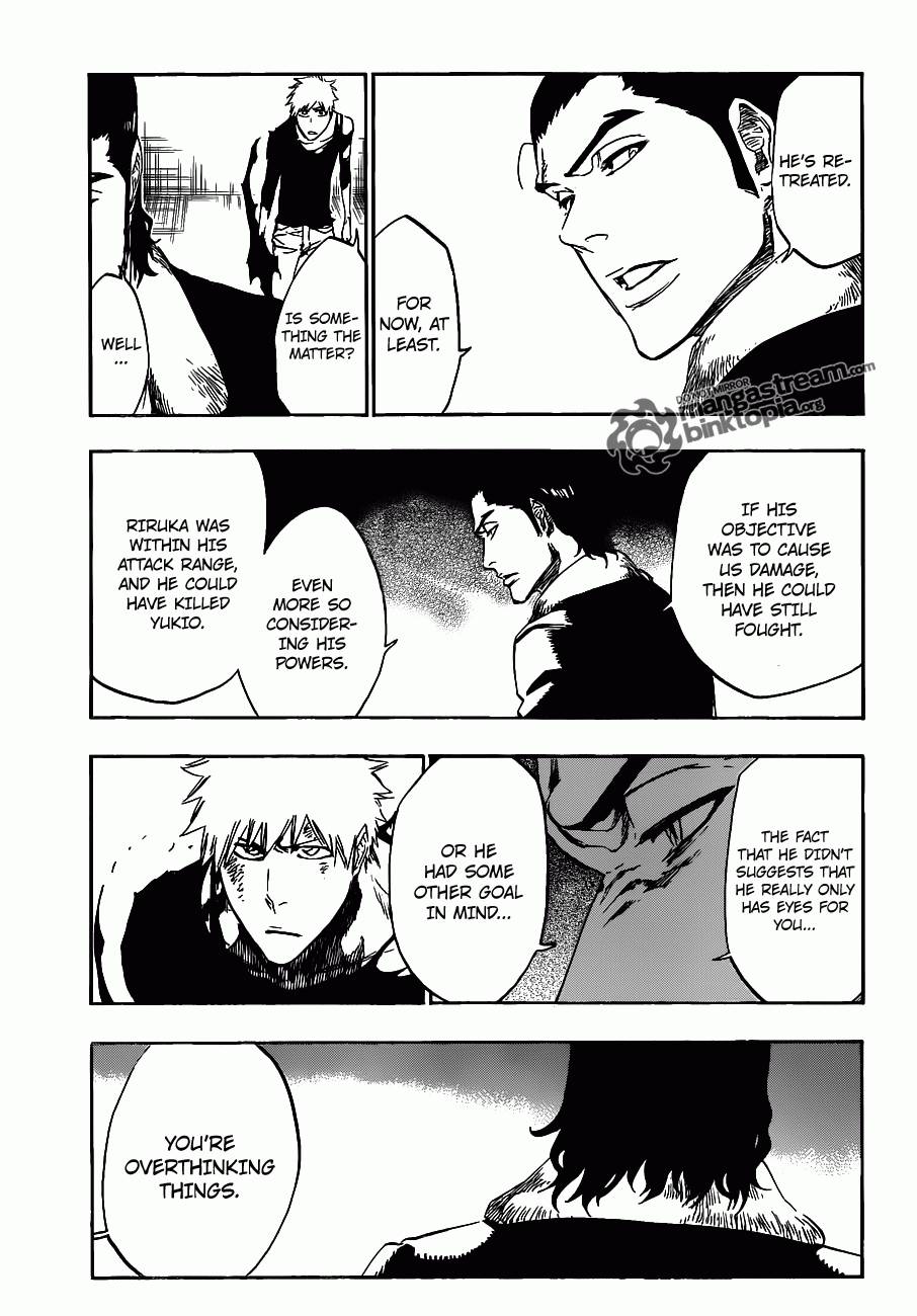 Bleach chapter 447 page 13