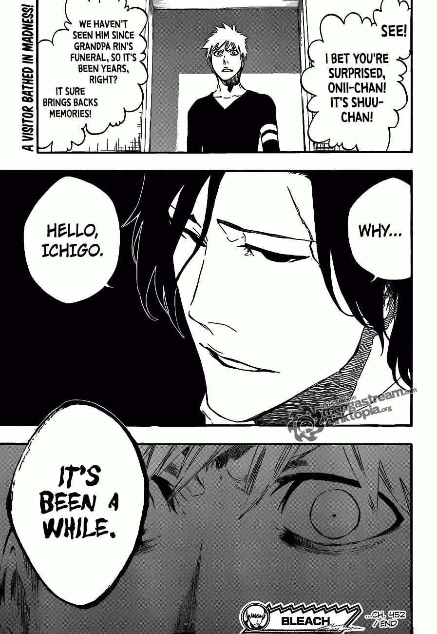 Bleach chapter 452 page 19