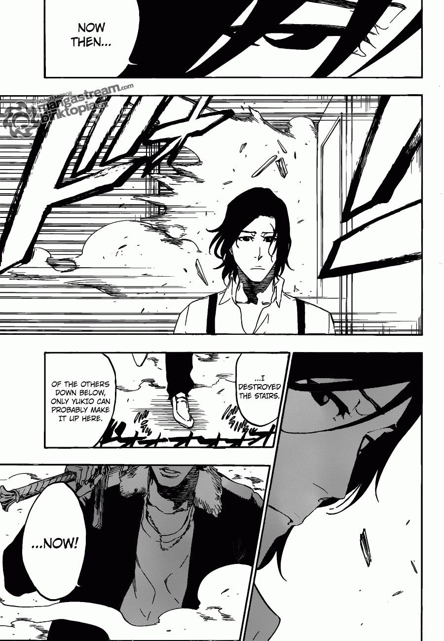 Bleach chapter 455 page 13
