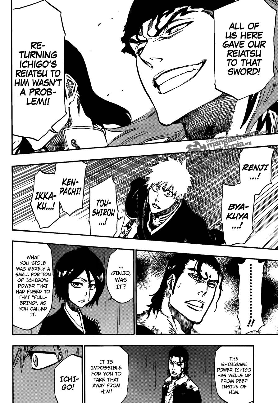 Bleach chapter 460 page 12