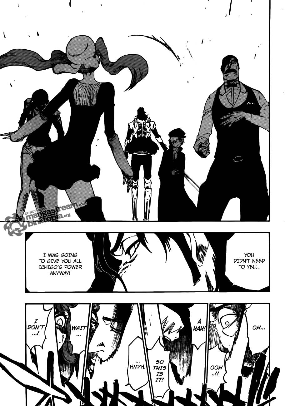 Bleach chapter 462 page 16