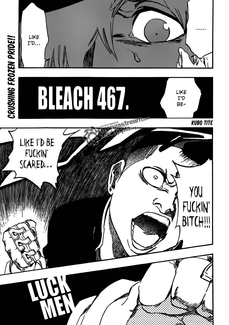 Bleach chapter 467 page 5