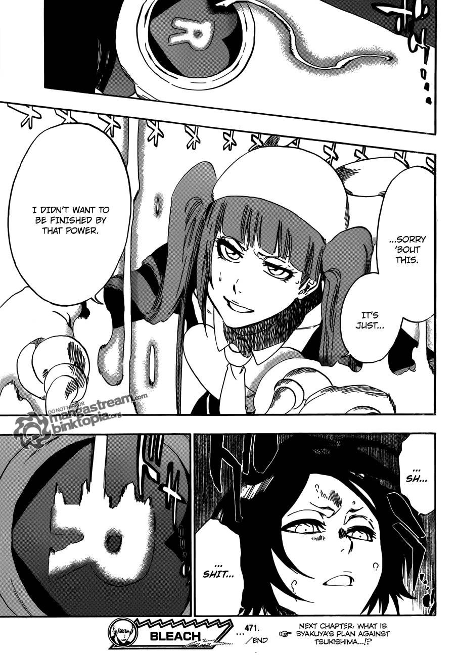 Bleach chapter 471 page 19