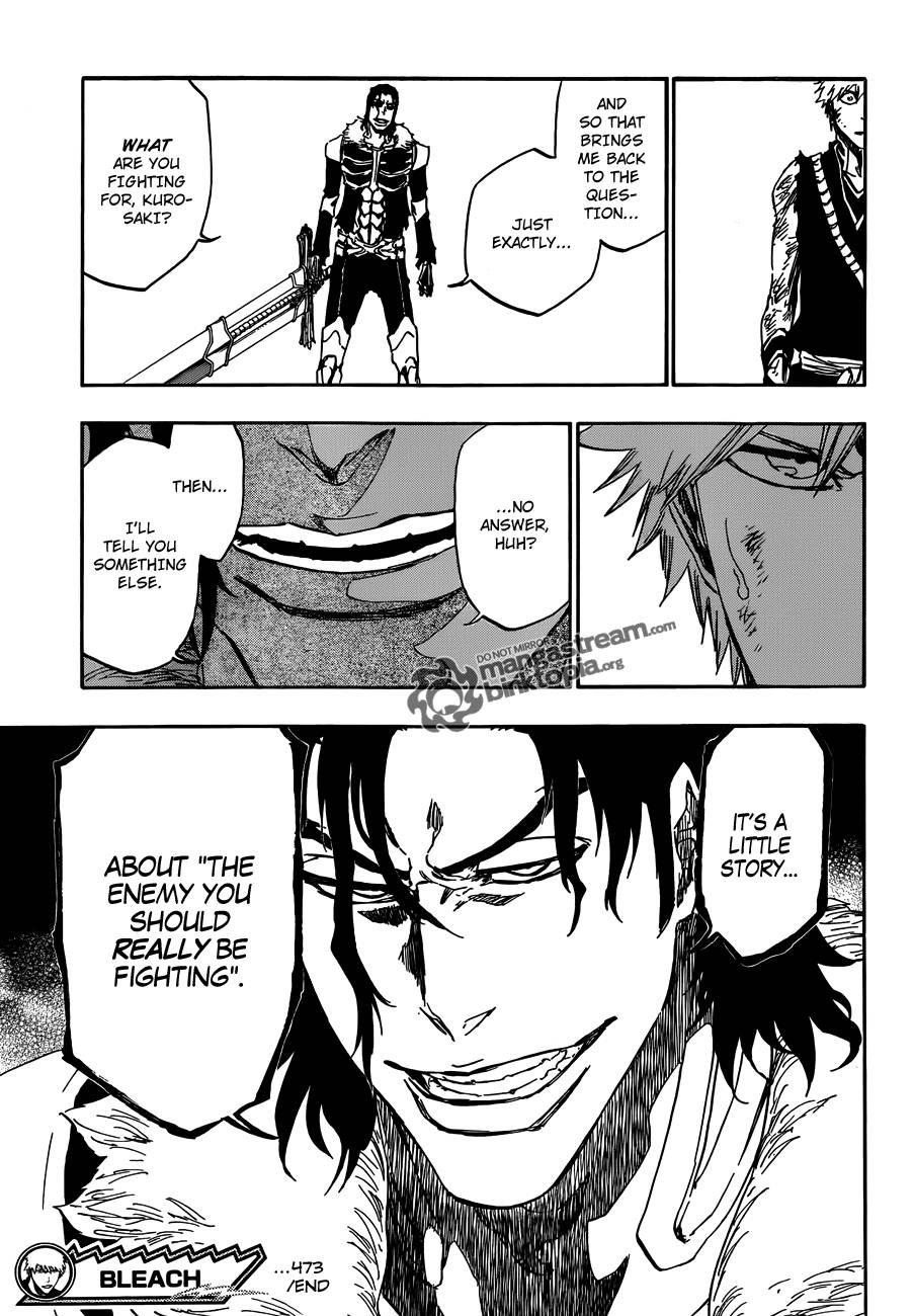 Bleach chapter 473 page 19