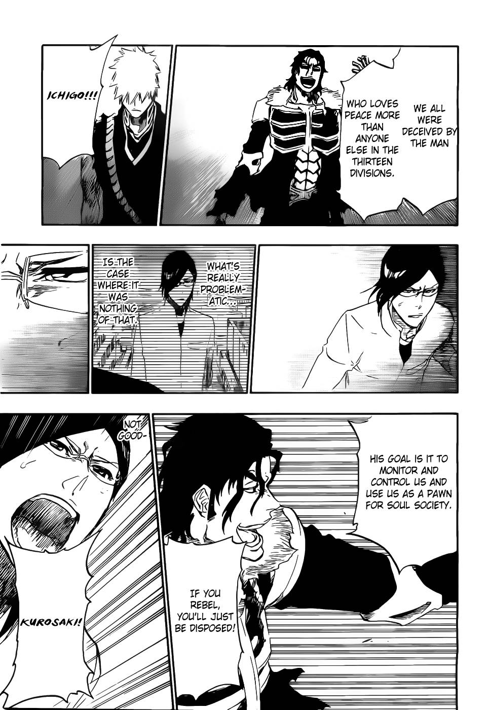 Bleach chapter 474 page 15