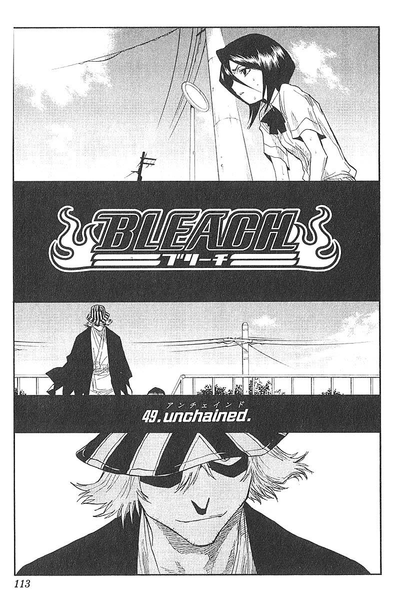 Bleach chapter 49 page 4