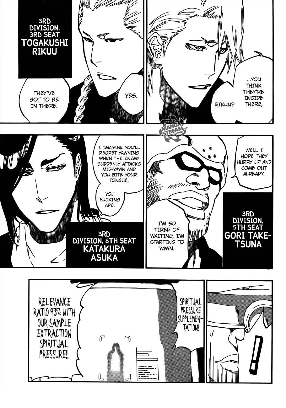 Bleach chapter 494 page 11