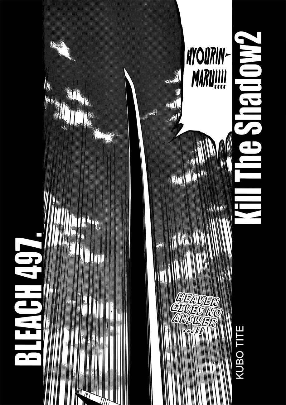 Bleach chapter 497 page 7