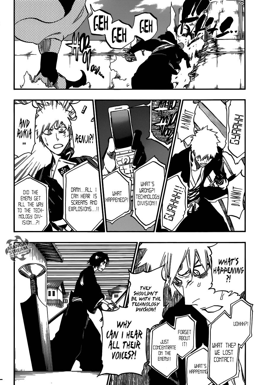 Bleach chapter 500 page 17