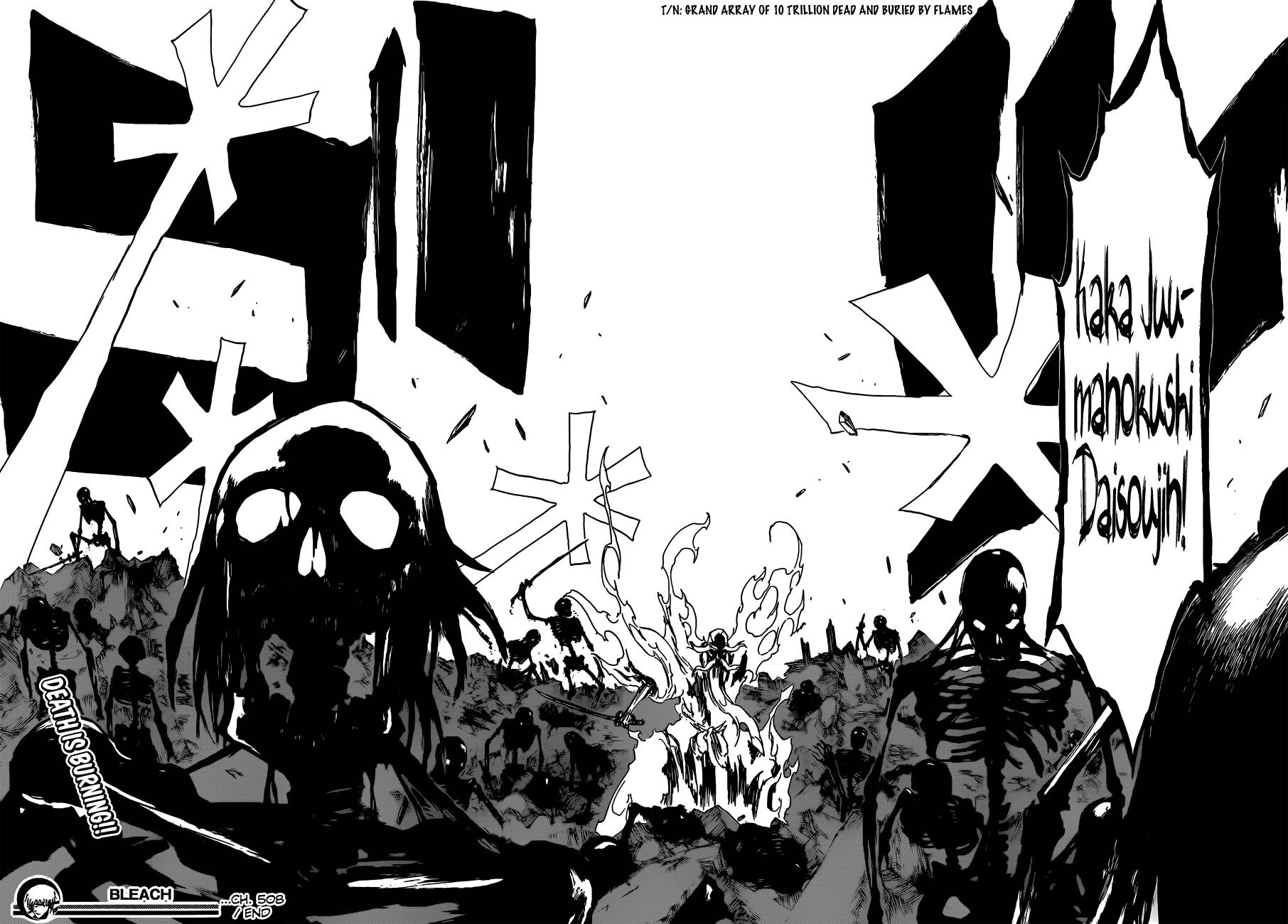 Bleach chapter 508 page 18