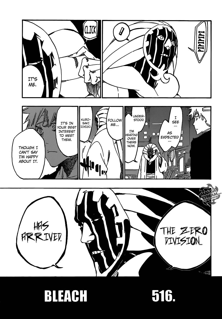 Bleach chapter 516 page 12