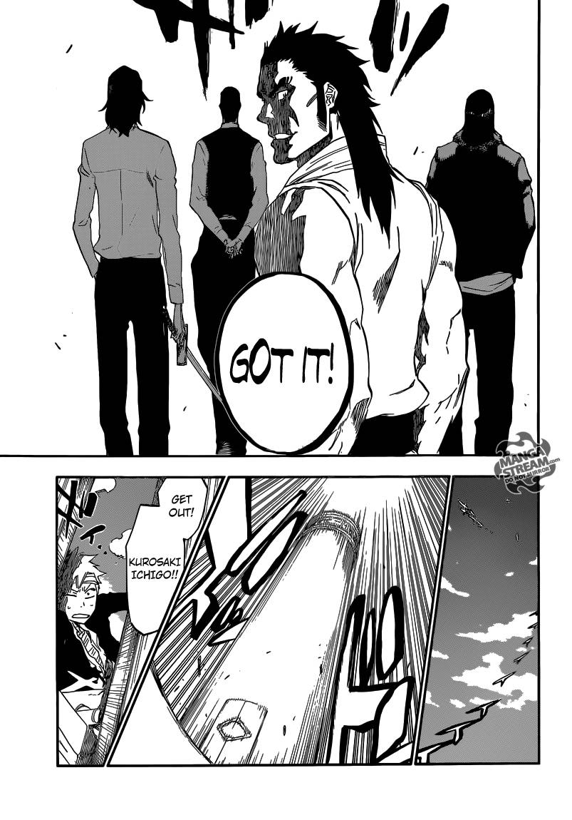 Bleach chapter 518 page 18