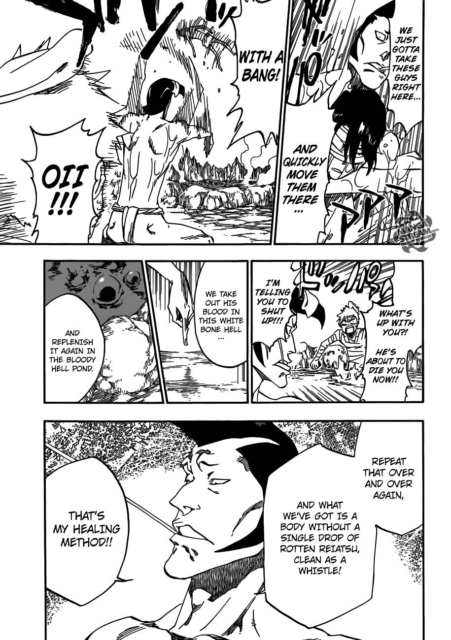 Bleach chapter 519 page 16