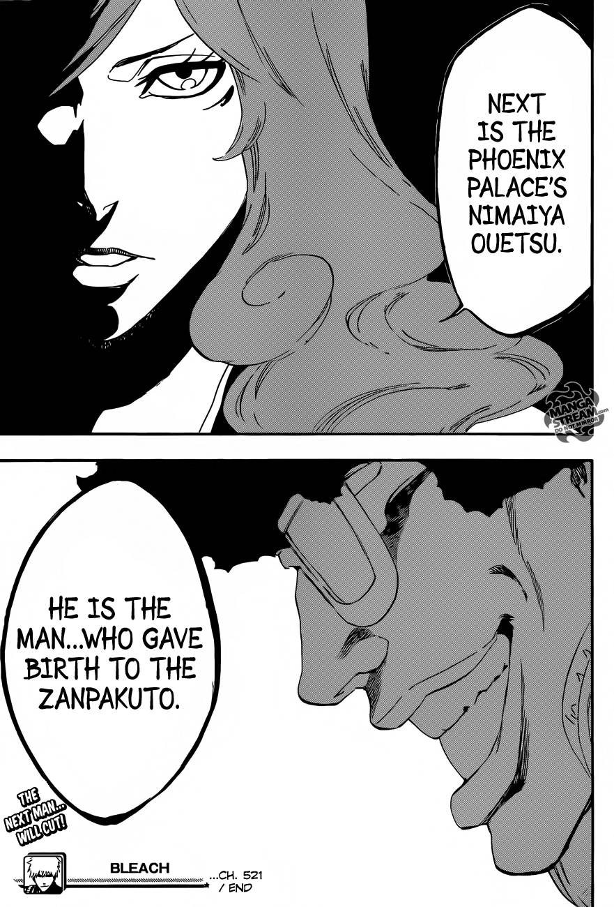 Bleach chapter 521 page 20