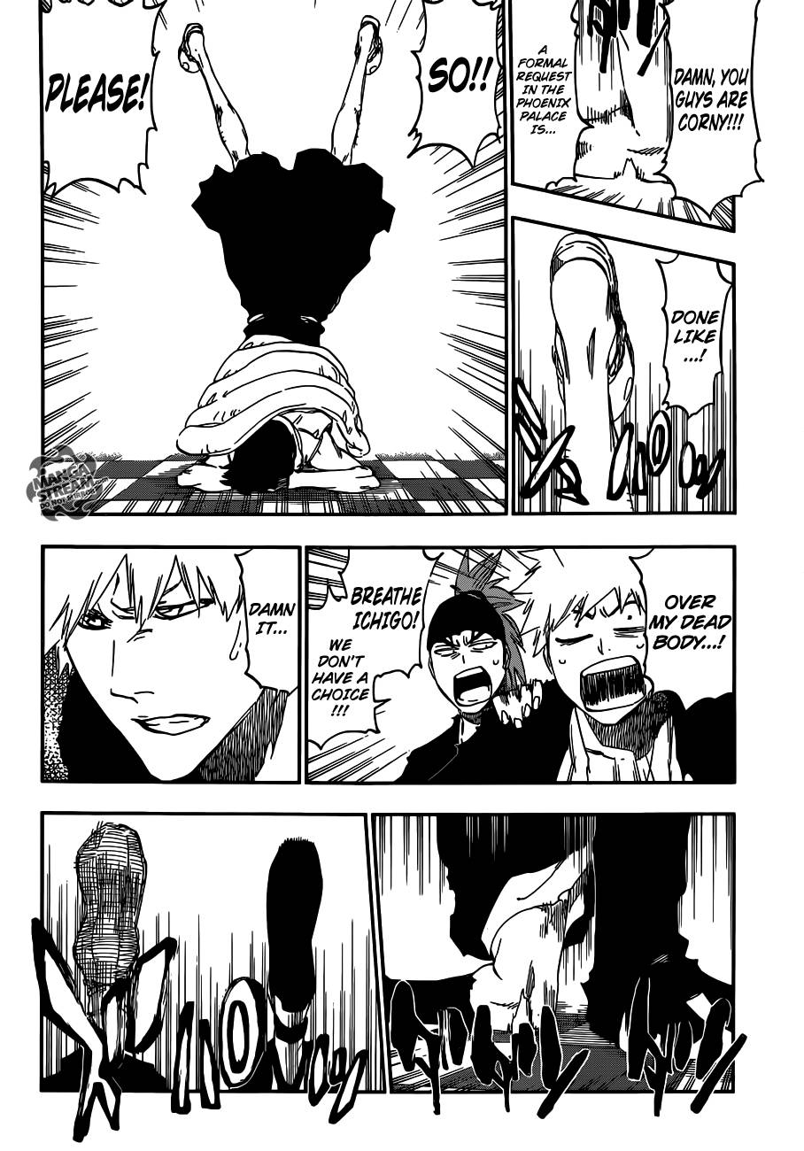 Bleach chapter 522 page 13