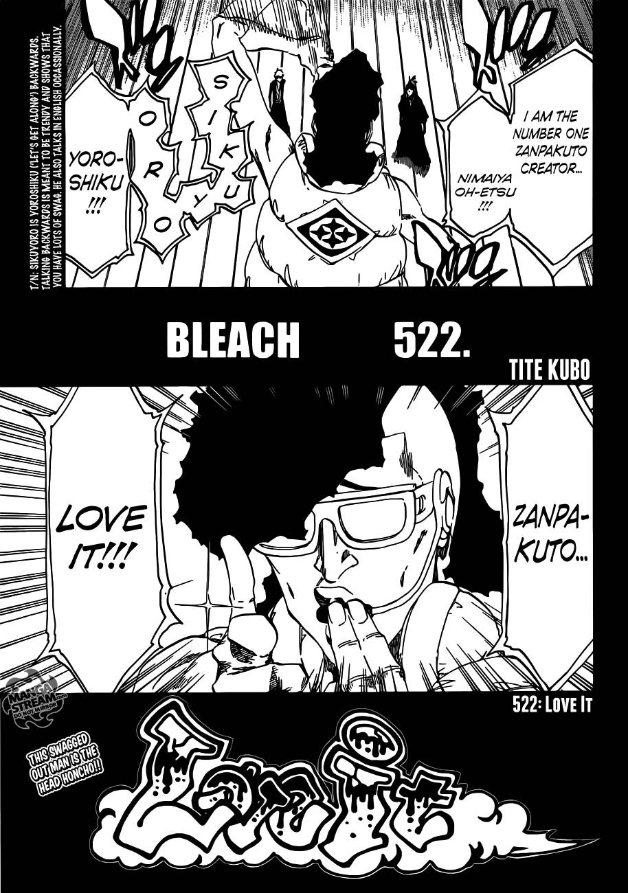 Bleach chapter 522 page 8