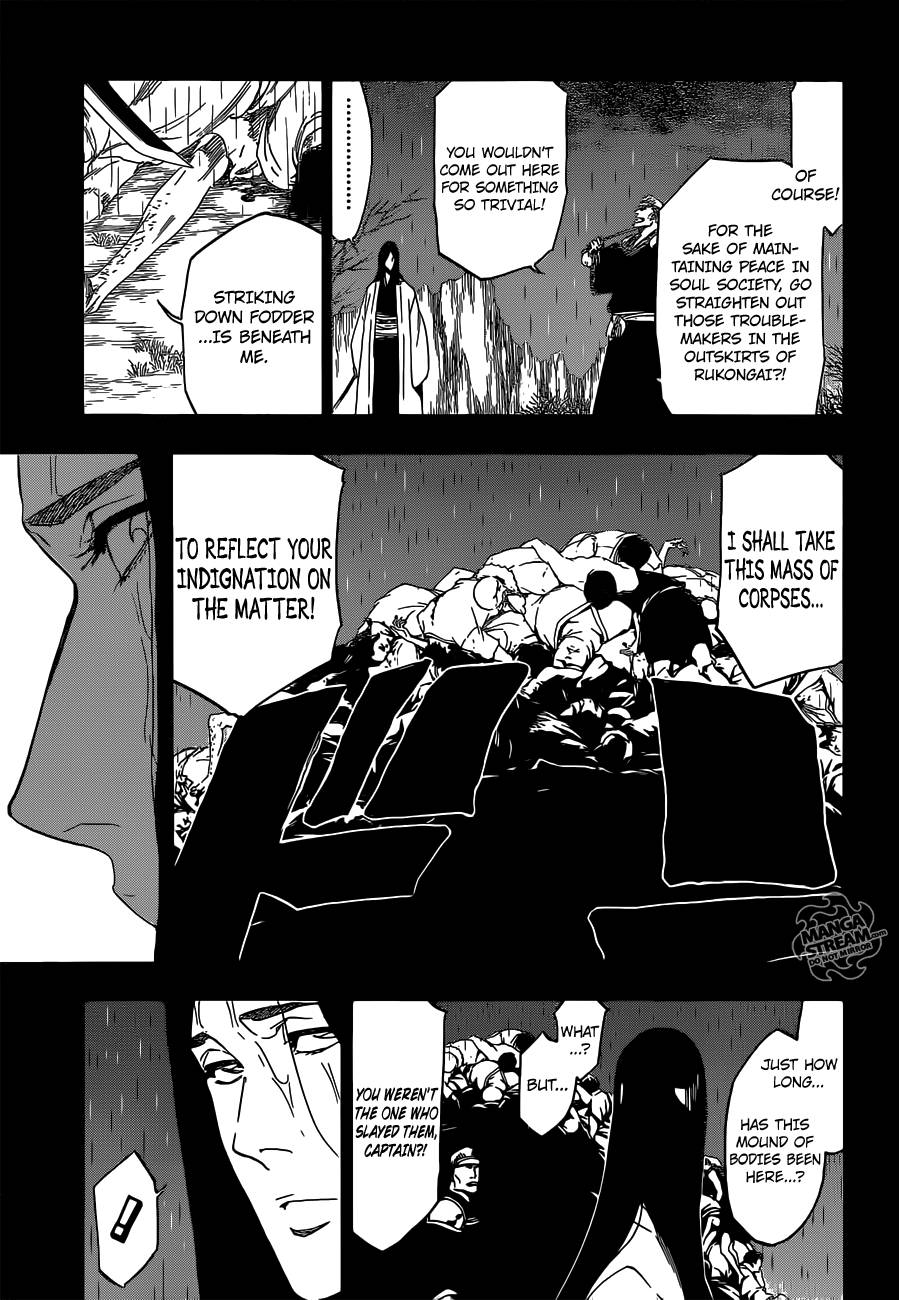 Bleach chapter 525 page 7