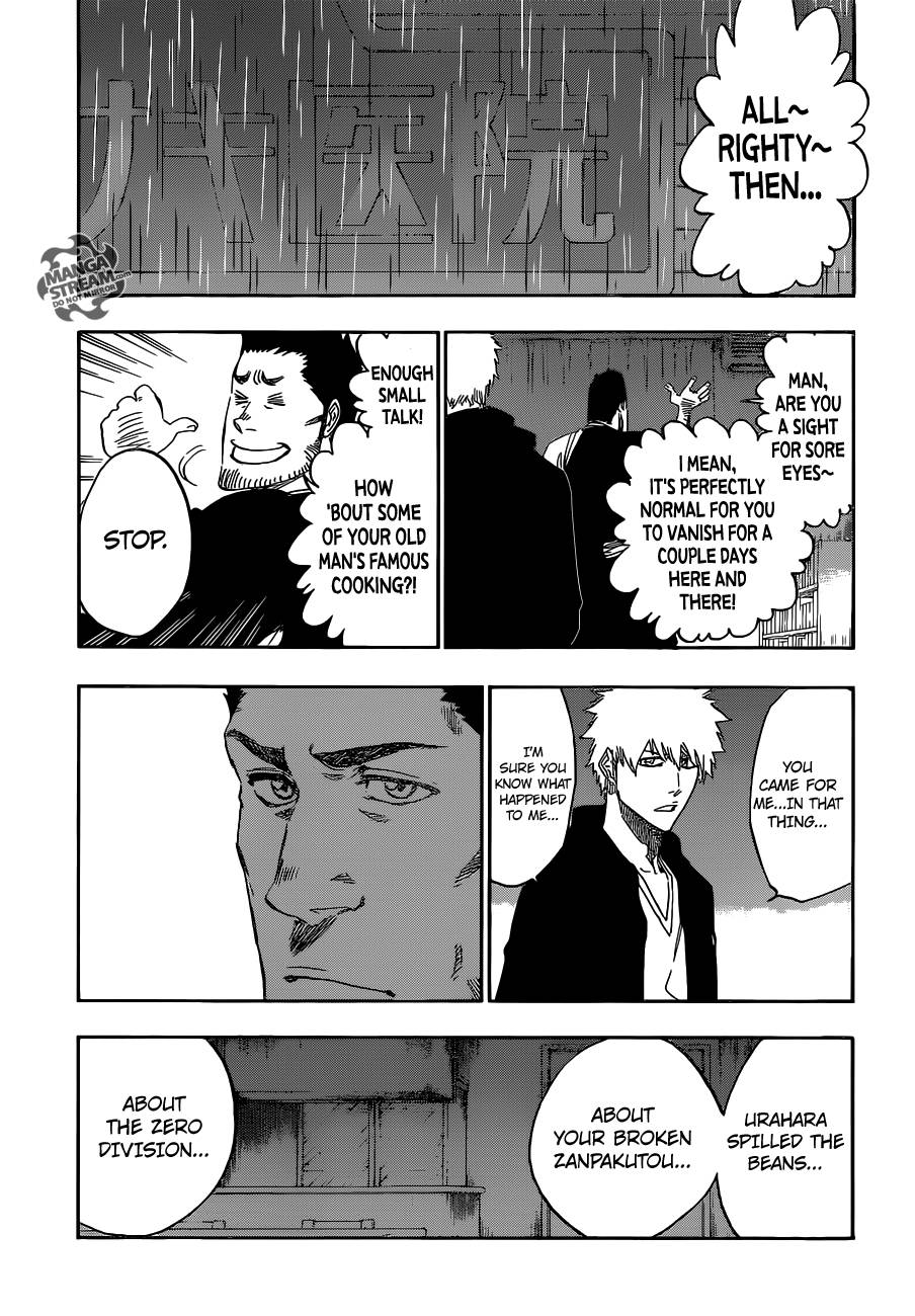 Bleach chapter 528 page 14
