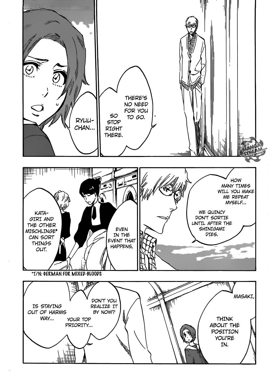 Bleach chapter 531 page 10