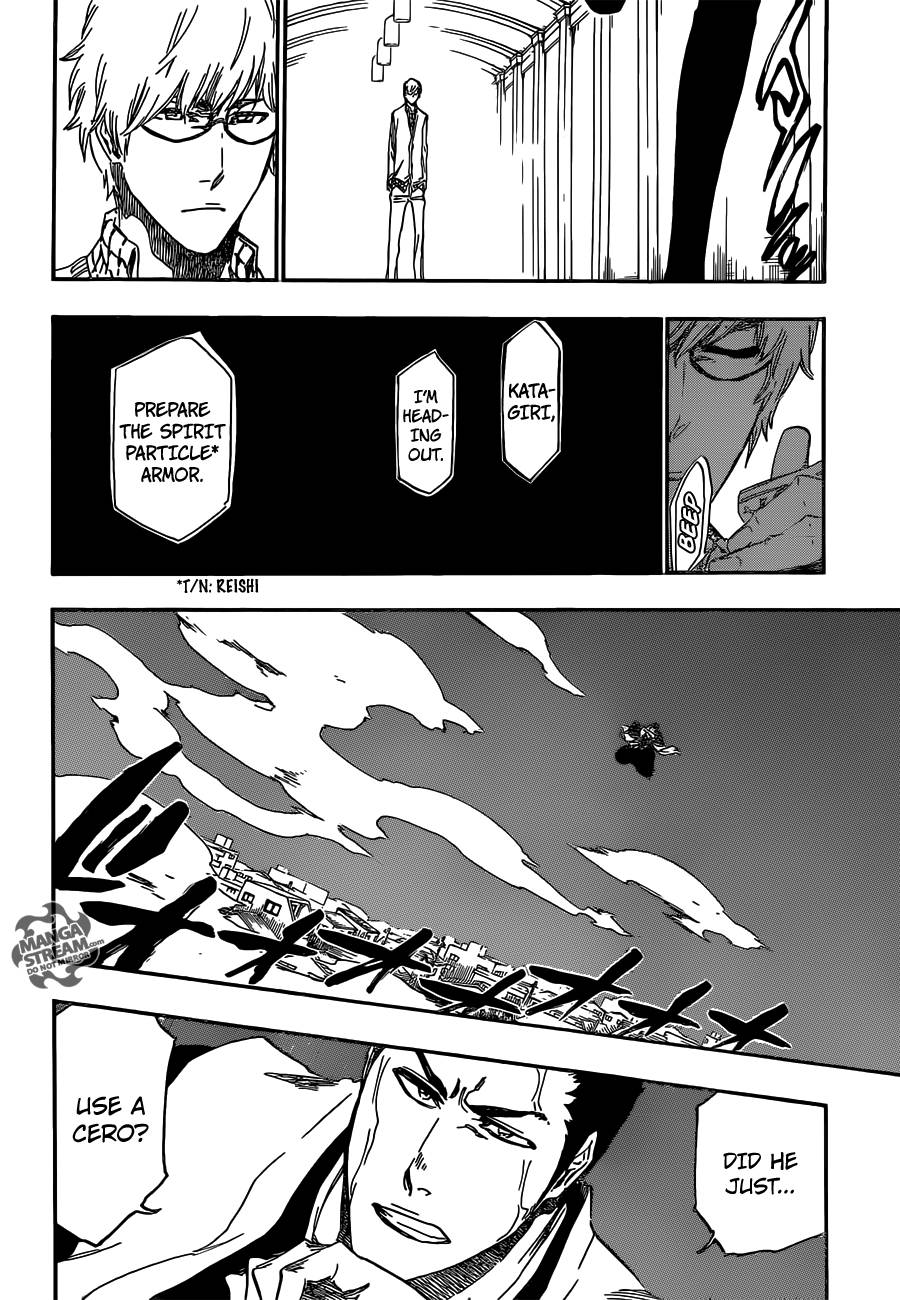Bleach chapter 531 page 16