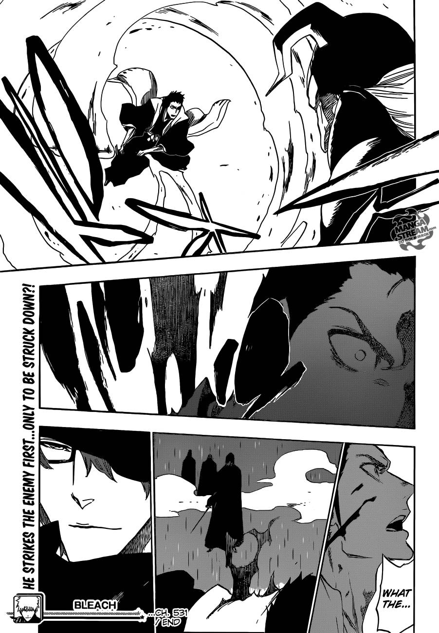 Bleach chapter 531 page 19