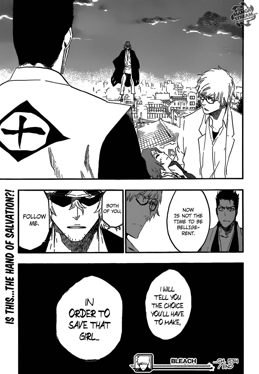 Bleach chapter 534 page 20