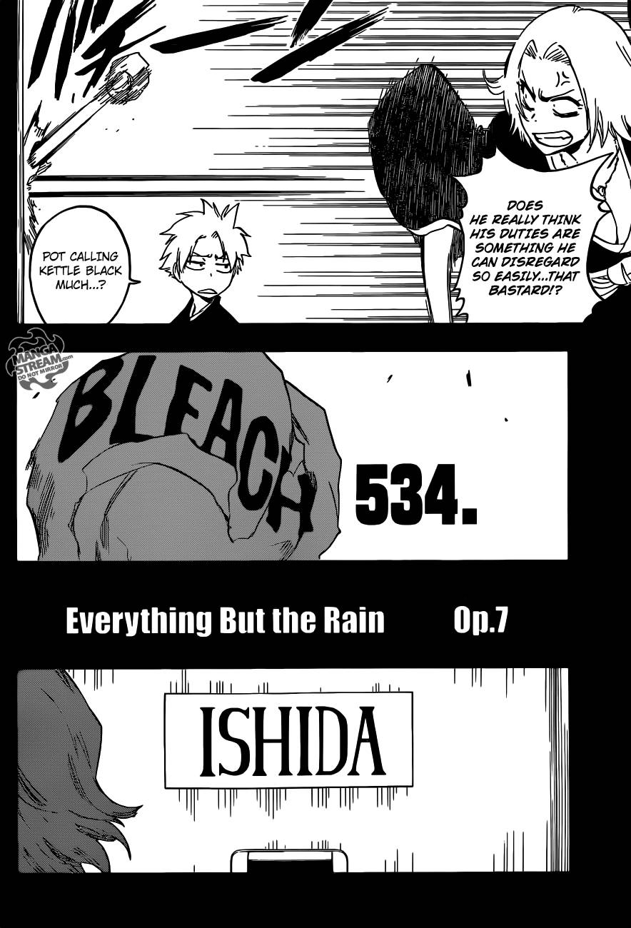 Bleach chapter 534 page 5