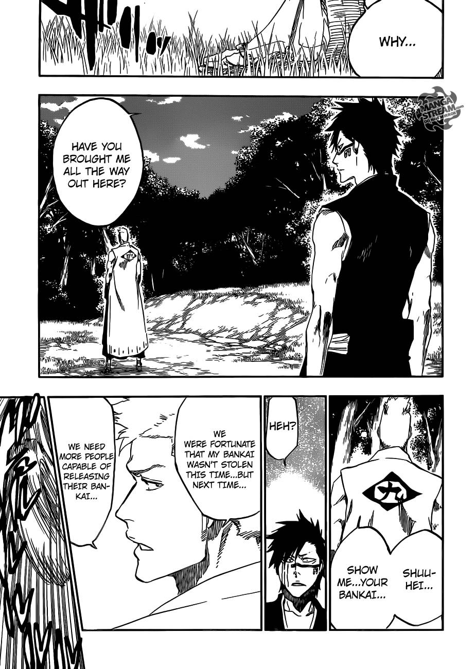 Bleach chapter 538 page 13
