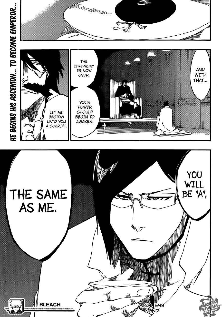 Bleach chapter 543 page 18