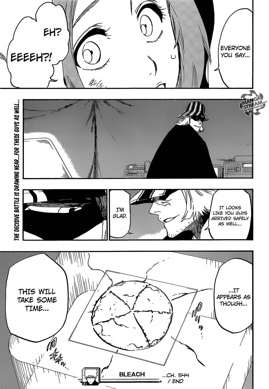 Bleach chapter 544 page 19