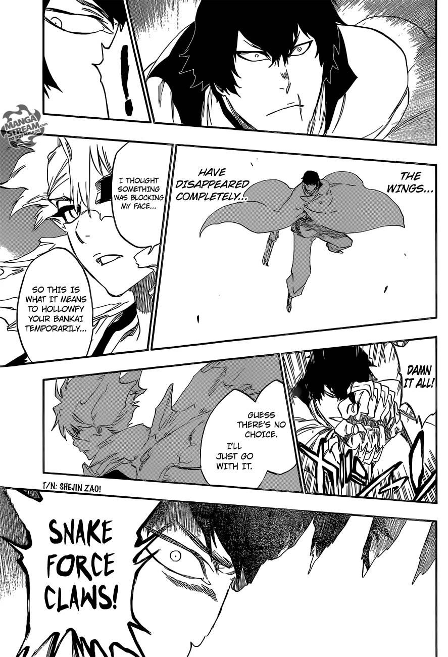 Bleach chapter 553 page 17