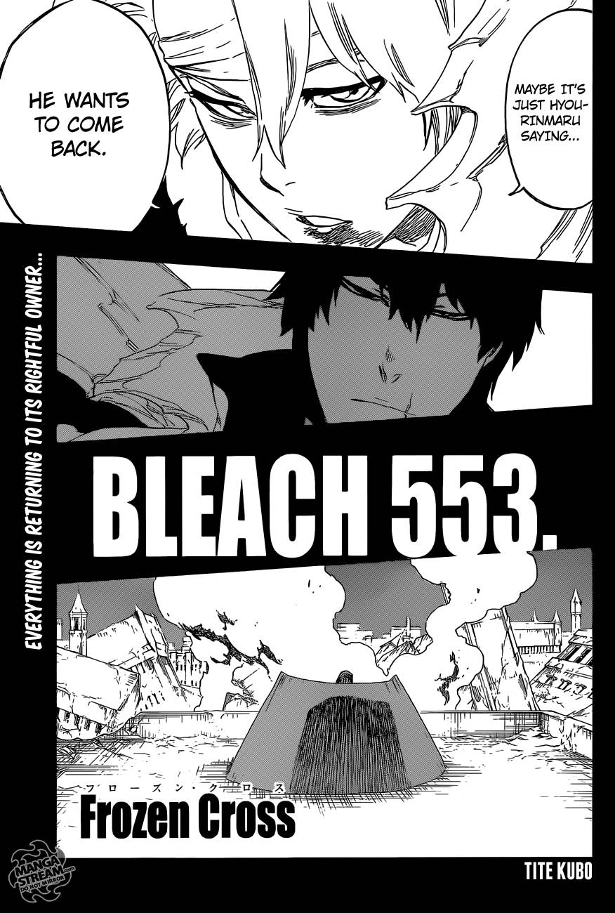 Bleach chapter 553 page 5