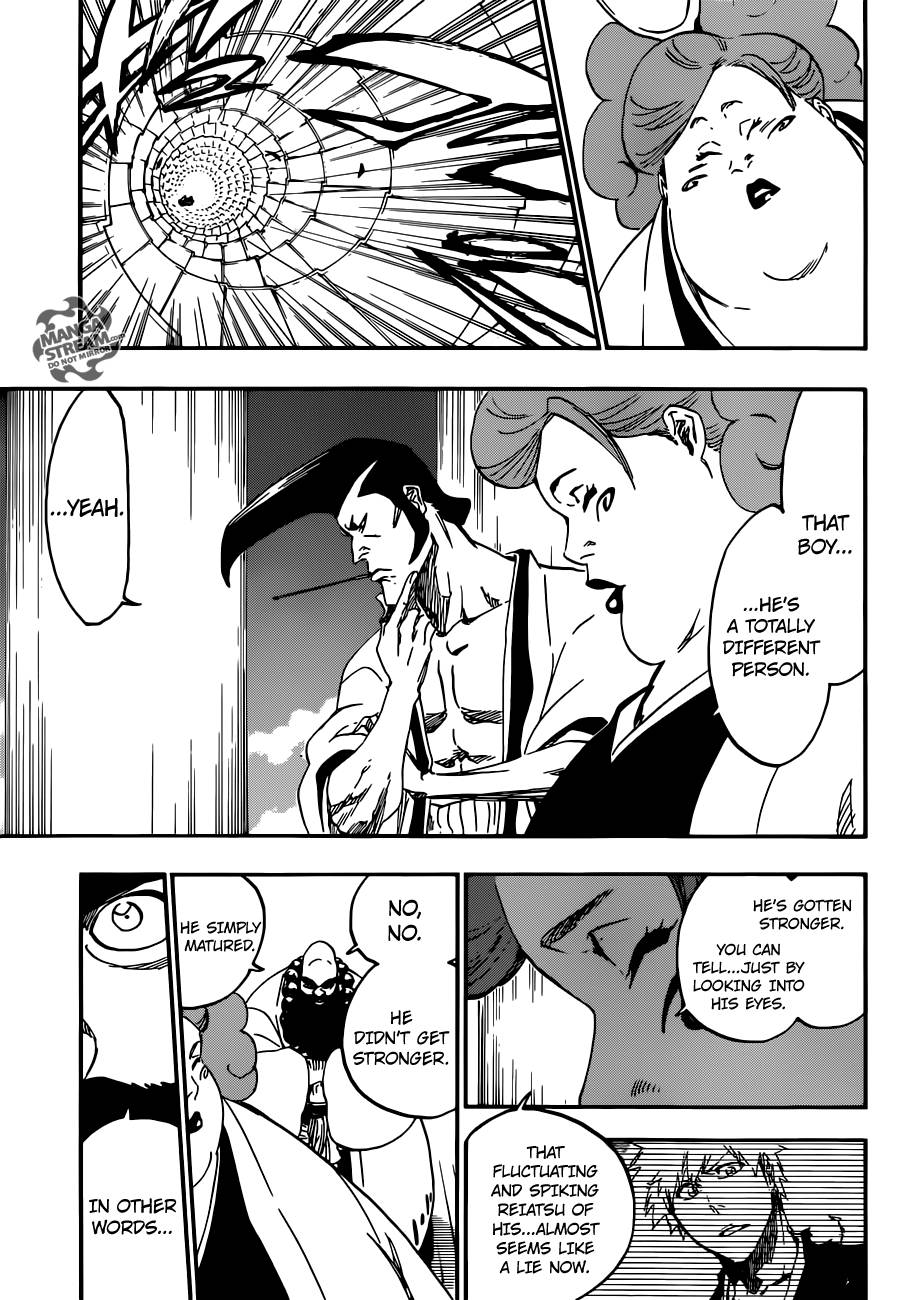 Bleach chapter 555 page 11