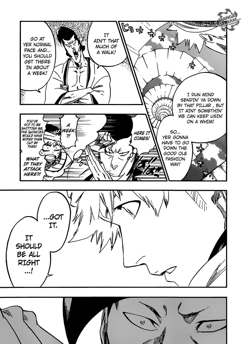 Bleach chapter 555 page 7