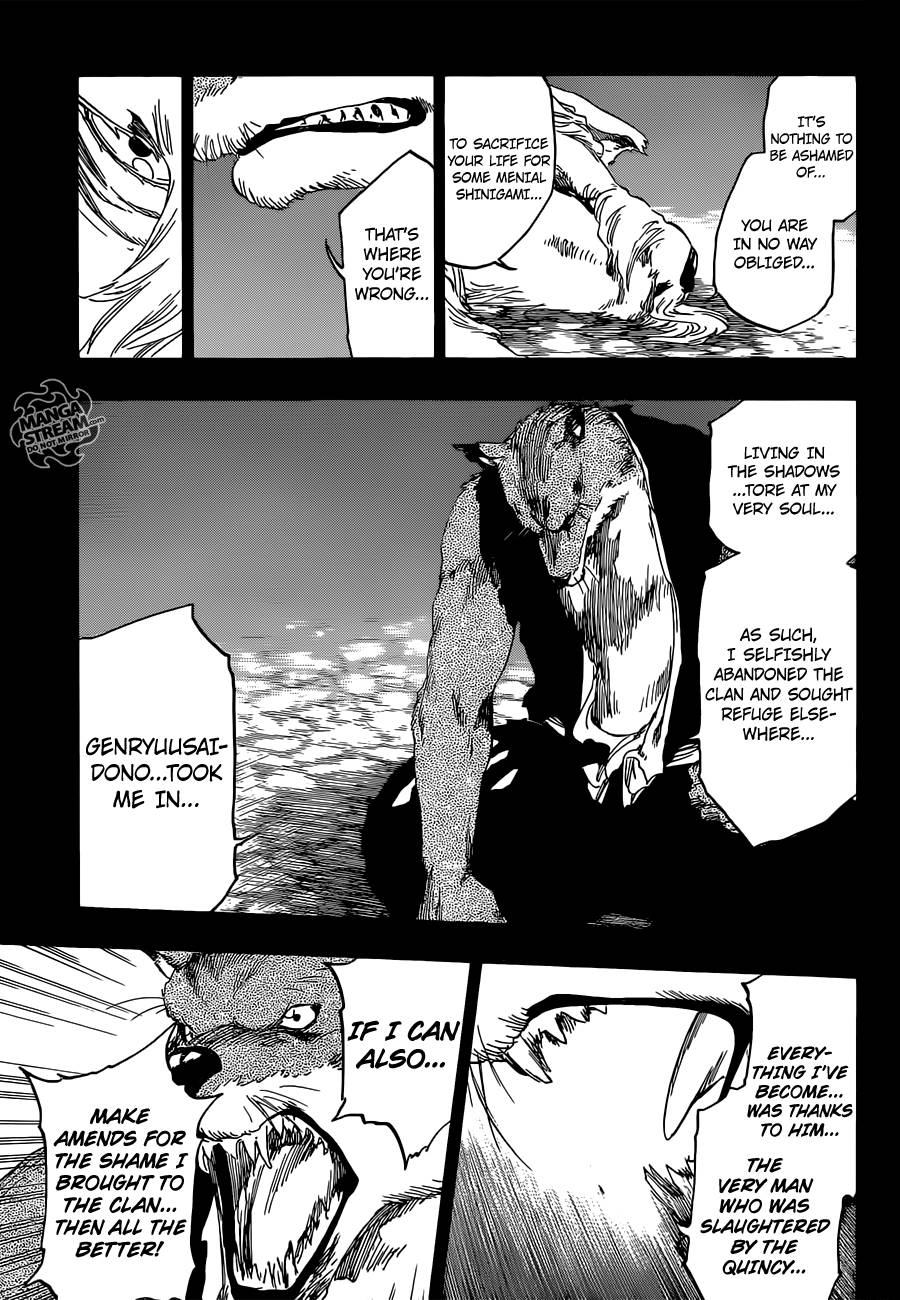 Bleach chapter 556 page 17