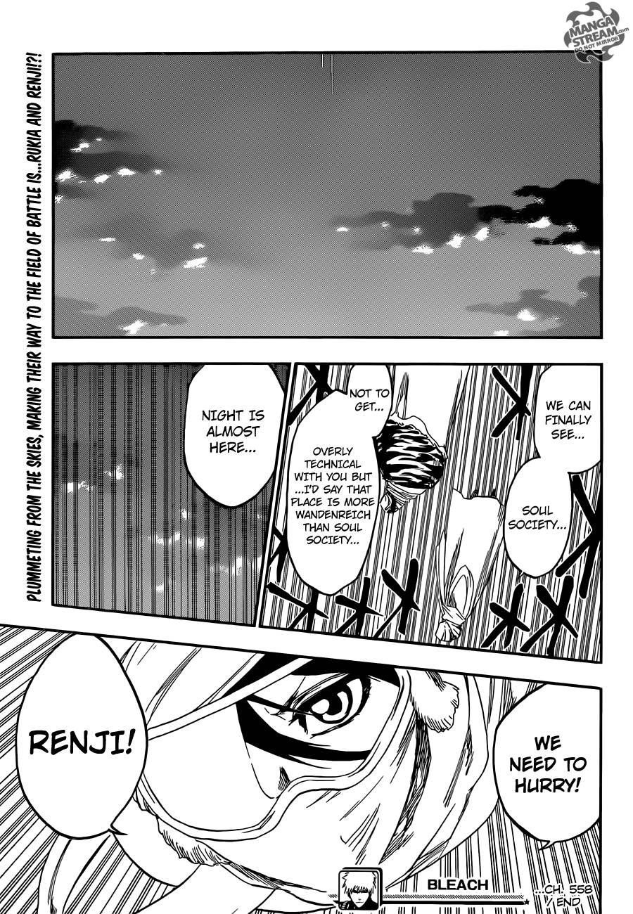Bleach chapter 558 page 21
